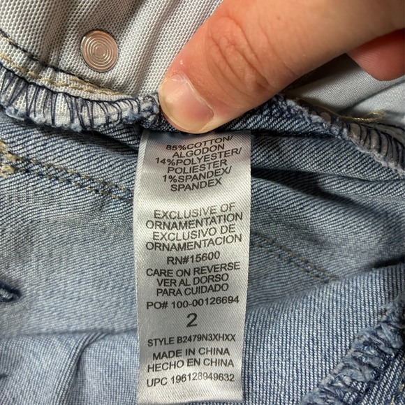 Democracy Ab Technology Womens Bootcut Jeans Size 2 Blue Denim Casual Mid Rise - Picture 4 of 9